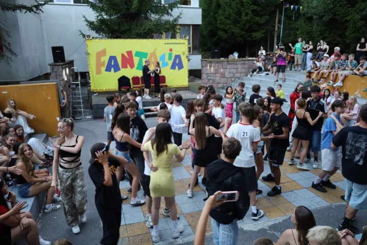 deti v letnom tábore Fantázia – 4. fantastický turnus 2026, 3. deň, Let's dance – fotka 22 z 76