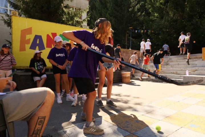 deti v letnom tábore Fantázia – 5. fantastický turnus 2026, 4. deň, Traf to! – fotka 31 z 113