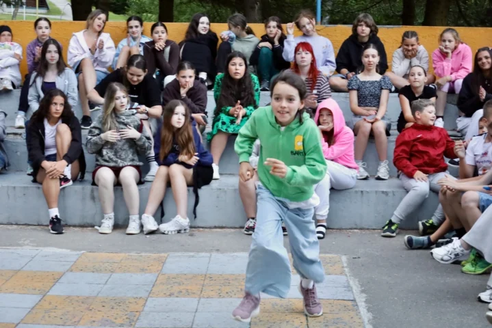 deti v letnom tábore Fantázia – 1. fantastický turnus 2026, 3. deň, Let's dance – fotka 66 z 117