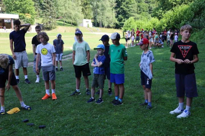 deti v letnom tábore Fantázia – 2. fantastický turnus 2026, 8. deň, Olympiáda – fotka 33 z 131